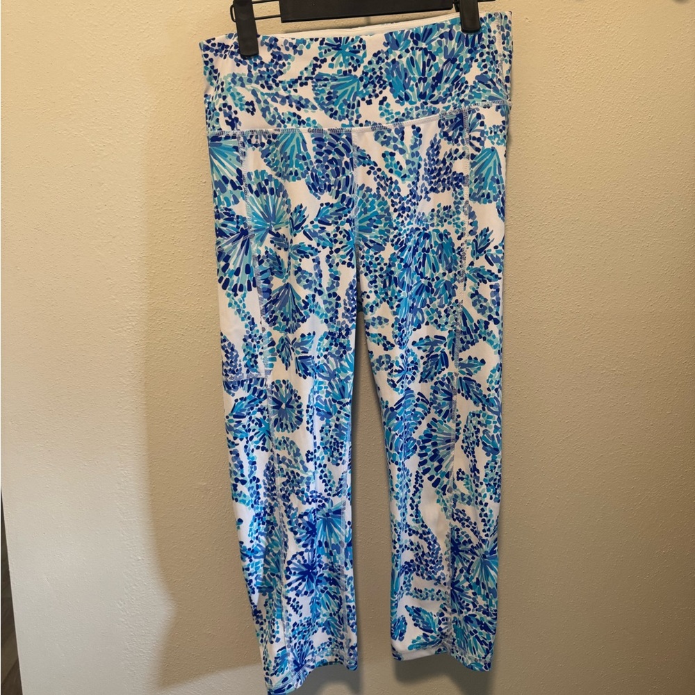 Lilly Pulitzer Luxletic Weekender High Rise Leggings size medium